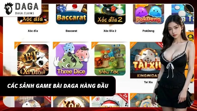 Tổng hợp sảnh game bài đáng thử